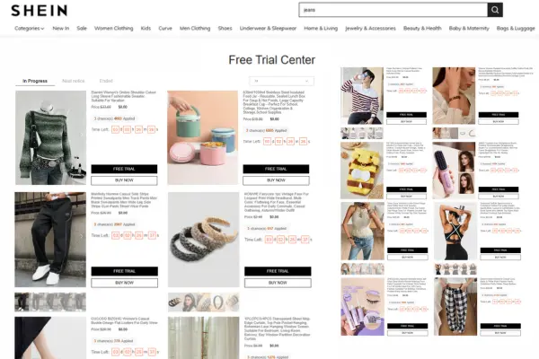 Free Clothes from SHEIN