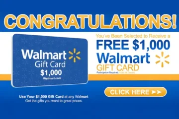 $1,000 Walmart gift card