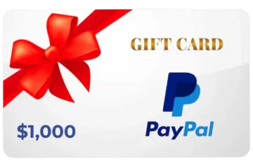 free PayPal gift card