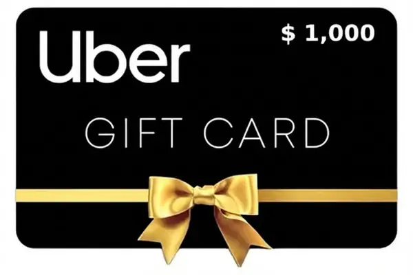 Uber gift card